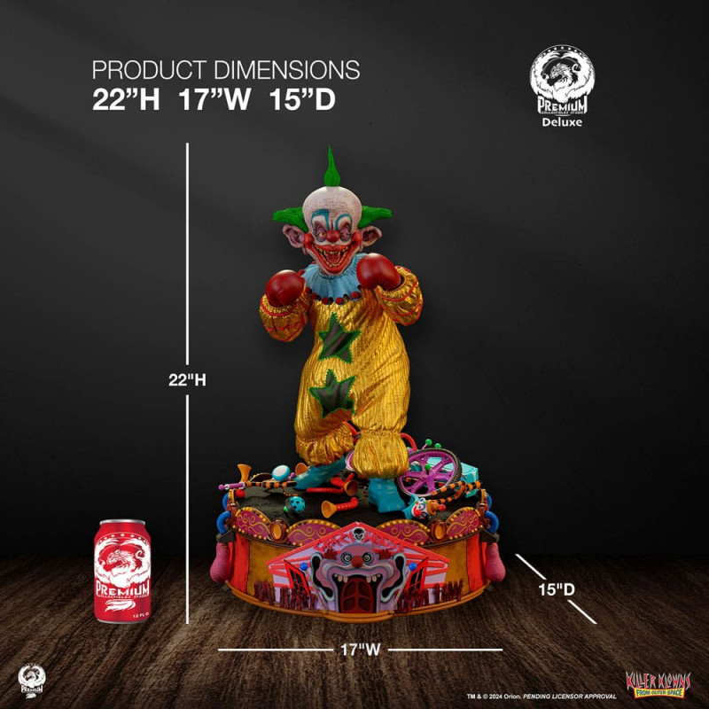 Killer Klowns from Outer Space Premier Series Statue 1/4 Shorty Deluxe Edition 56 cm 2