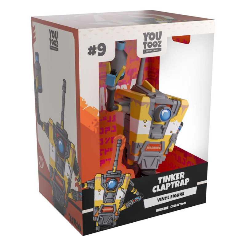 Borderlands Vinyl Figure Tinker Claptrap 13 cm 3