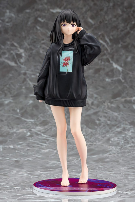 Lycoris Recoil PVC Statue 1/7 Takina Inoue: Oversized Sweatshirt Ver. 25 cm 1