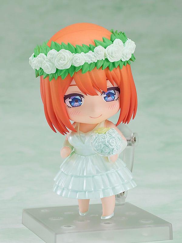 The Quintessential Quintuplets Nendoroid Action Figure Yotsuba Nakano: Wedding Dress Ver. 10 cm 4