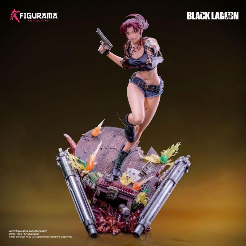 Black Lagoon Elite Exclusive Statue 1/4 Revy 53 cm