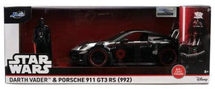Star Wars Diecast Model 1:24 Darth Vader Porsche 911 1