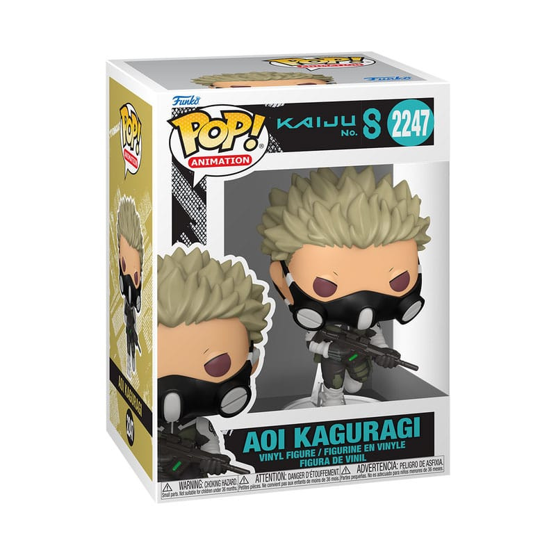 Kaiju No. 8 POP! Animation Vinyl Figure Aoi Kaguragi 9 cm 1