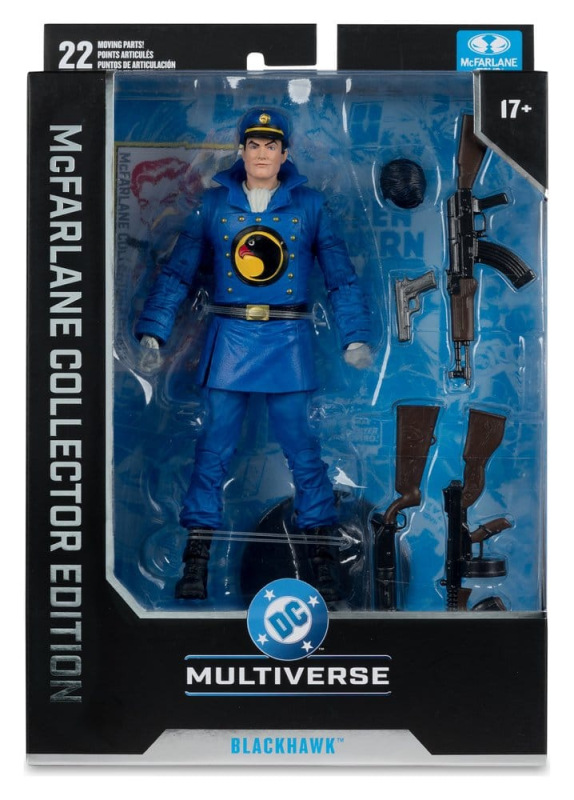 DC Multiverse McFarlane Collector Edition Action Figure Blackhawk Collector Edition #49 18 cm 6