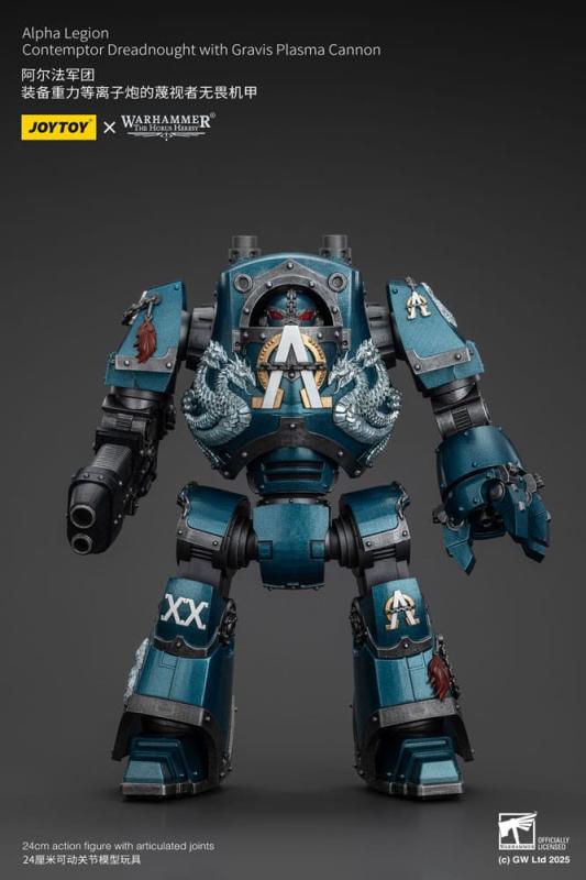 Warhammer The Horus Heresy Action Figure Alpha Legion Contemptor Dreadnought with Gravis Plasma Cann