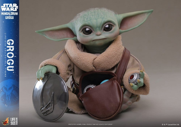 Star Wars: The Mandalorian & Grogu Life-Size Figure Grogu 38 cm 6