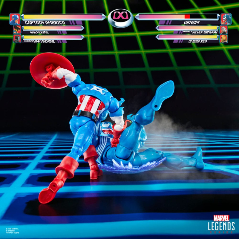 Marvel Legends Gamerverse Action Figure 2-Pack Captain America vs. Venom 15 cm 2