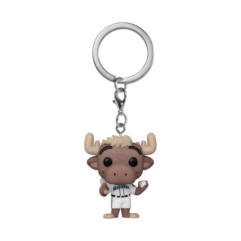 MLB POP! Vinyl Keychains 4 cm Mariners- Mariner Moose Display (12)