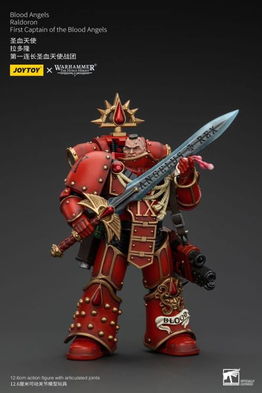 Warhammer The Horus Heresy Action Figure 1/18 Blood Angels Raldoron First Captain of the Blood Angel 8