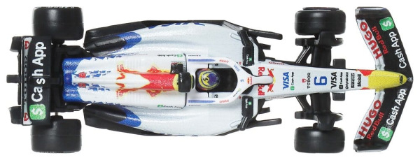 Formula 1 Hot Wheels Premium Die-Cast Vehicle 1/64 Visa Cash App Racing Bulls F1 Team 4