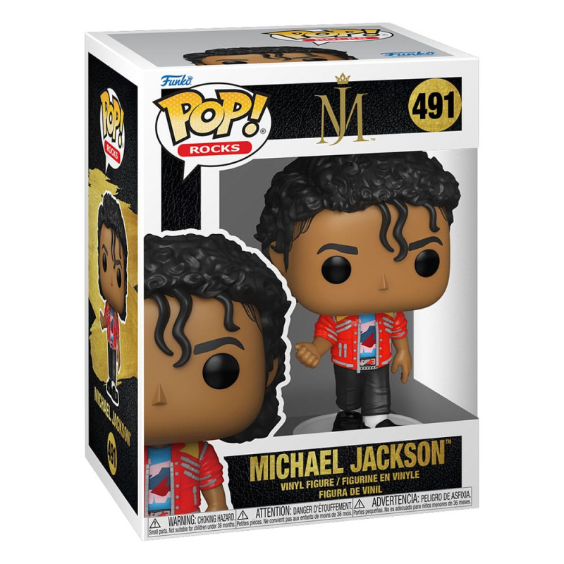 Michael Jackson POP! Rocks Vinyl Figure Beat It 9 cm 1