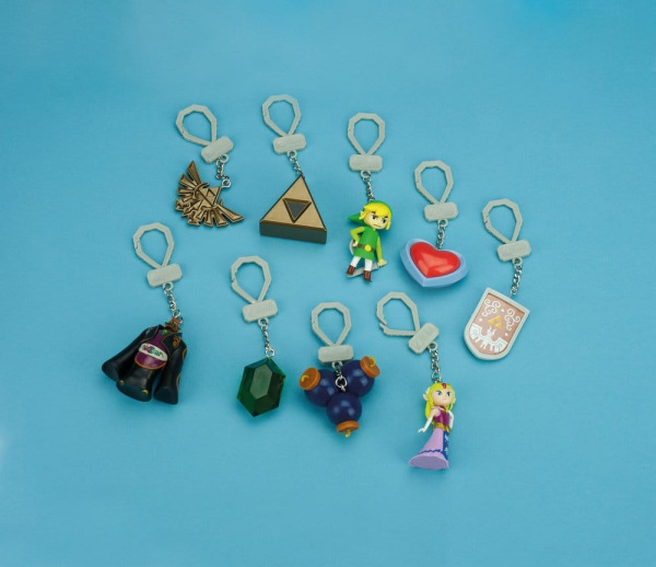 The Legend of Zelda Bag Clips Backpack Buddies Series 2 V3 Blind-Bag Display (24) 3