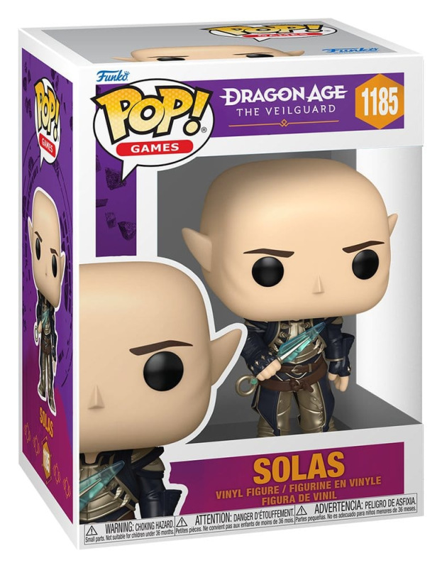 Dragon Age: The Veilguard POP! Games Vinyl Figure Solas 9 cm 1