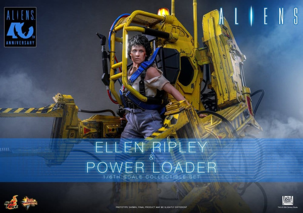 Alien Movie Masterpiece Figure Set 1/6 Ellen Ripley and Power Loader 52 cm 1