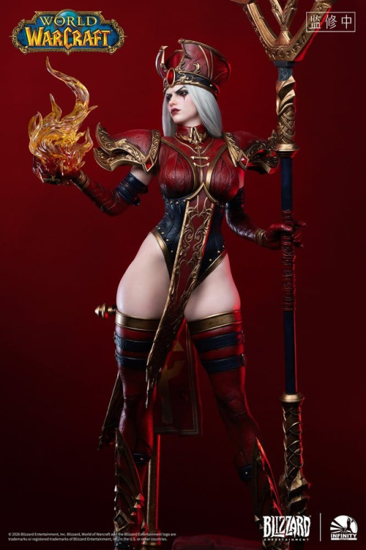 World of Warcraft Silicone Statue 1/3 Sally Whitemane 108 cm 3