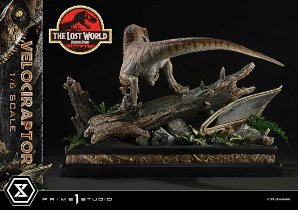 Jurassic Park II Legacy Museum Collection Statue 1/6 Velociraptor 41 cm 7