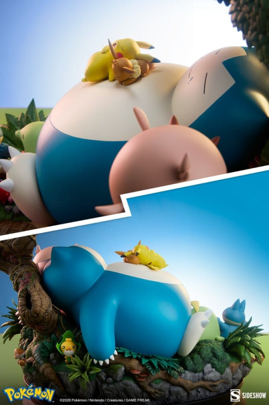 Pokémon Diorama Snorlax 33 cm 4
