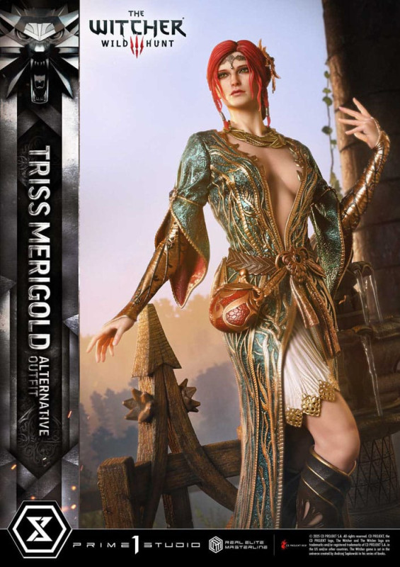 The Witcher 3: Wild Hunt Real Elite Masterline Series Statue 1/4 Triss Merigold 52 cm 9