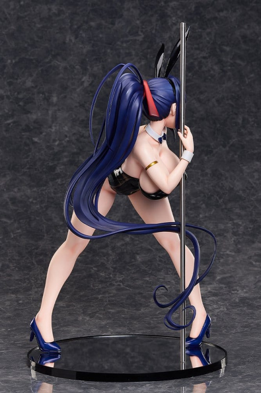 High School DxD HERO PVC Figure 1/4 Akeno Himejima: Bare Leg Bunny Ver. 2nd 41 cm 6