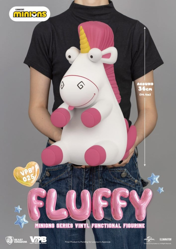 Minions Vinyl Bank Series Fluffy 36 cm 12