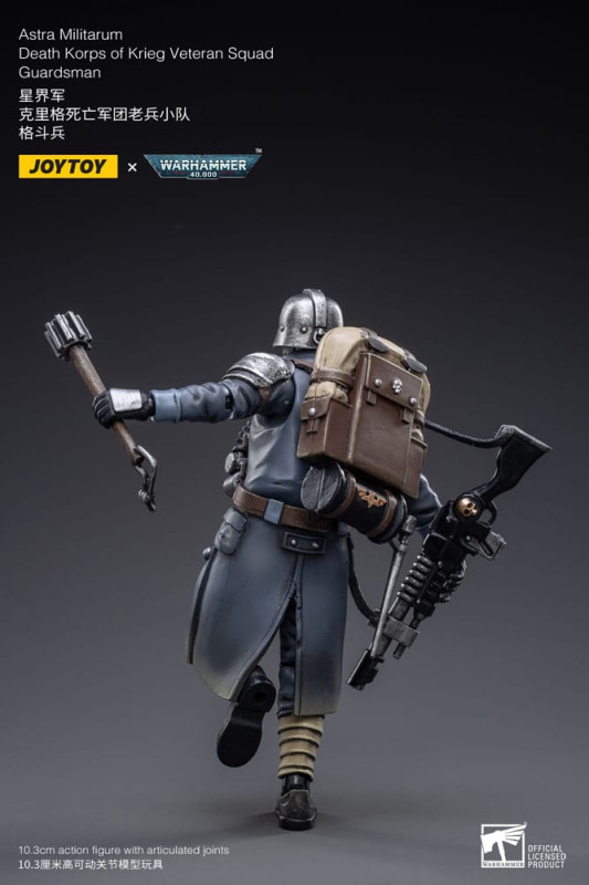 Warhammer 40k Action Figure 1/18 Astra MilitarumDeath Korps of Krieg Veteran Squad Guardsman 11 cm 1