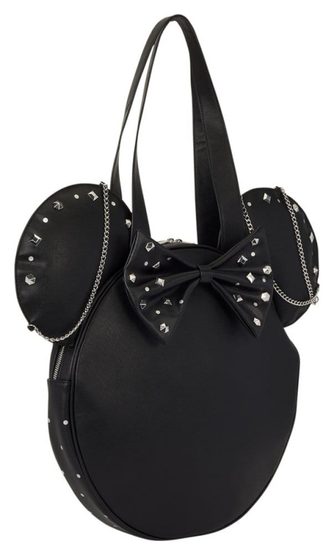 Minnie Mouse by Loungefly Canvas Tote Bag Studs & Chains 2