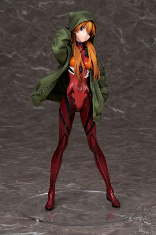 Shin Evangelion Movie PVC Statue 1/7 Shikinami Asuka Langley Hoodie Ver. 23 cm