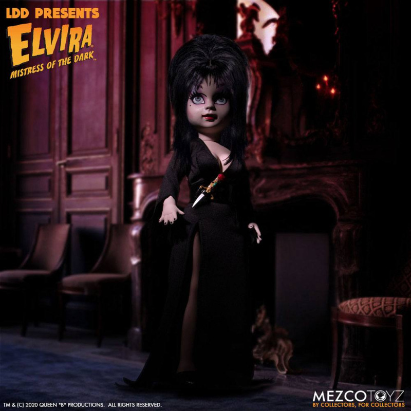 Elvira Mistress of the Dark Living Dead Dolls Doll Elvira 25 cm 2