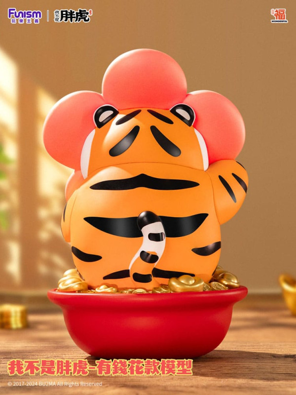 I Am Not Fat Tiger Statue 1/7 Alexander the Tiger Rich Flower 20 cm 4