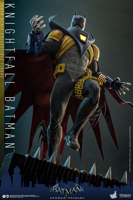 Batman: Arkham Origins Videogame Masterpiece Action Figure 1/6 Knightfall Batman 32 cm 8