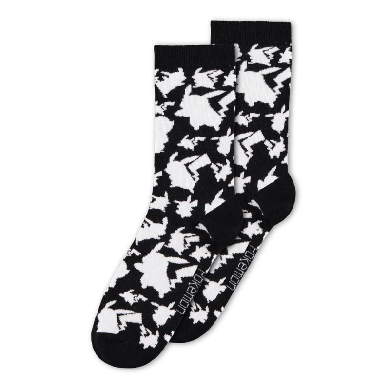 Pokemon Socks 3-Pack Crew 39-42 2