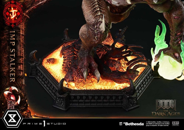 DOOM: The Dark Ages Ultimate Premium Masterline Series Statue 1/4 Imp Stalker Bonus Version 77 cm 13