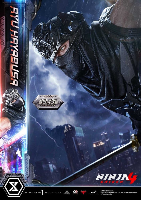 Ninja Gaiden 4 Ultimate Premium Masterline Series Statue 1/4 Ryu Hayabusa Deluxe Bonus Version 70 cm 14