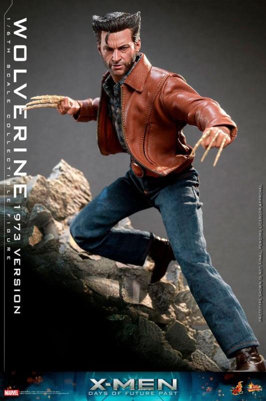 X-Men Days of Future Past Movie Masterpiece Action Figure 1/6 Wolverine (1973 Version) 30 cm