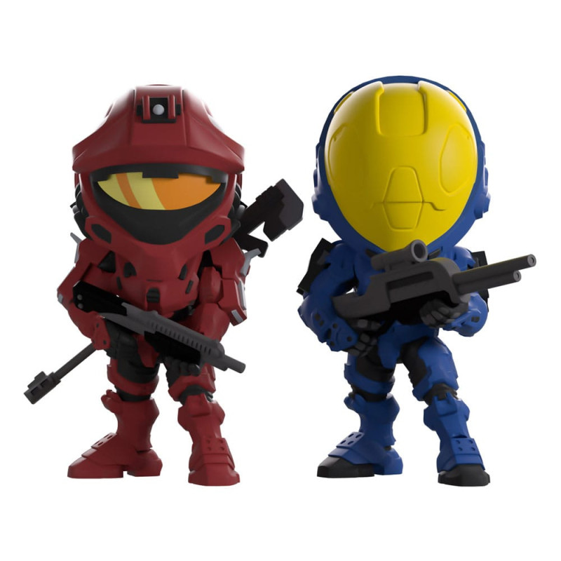 Halo Vinyl Figures 2-Pack Red vs Blue 11 cm