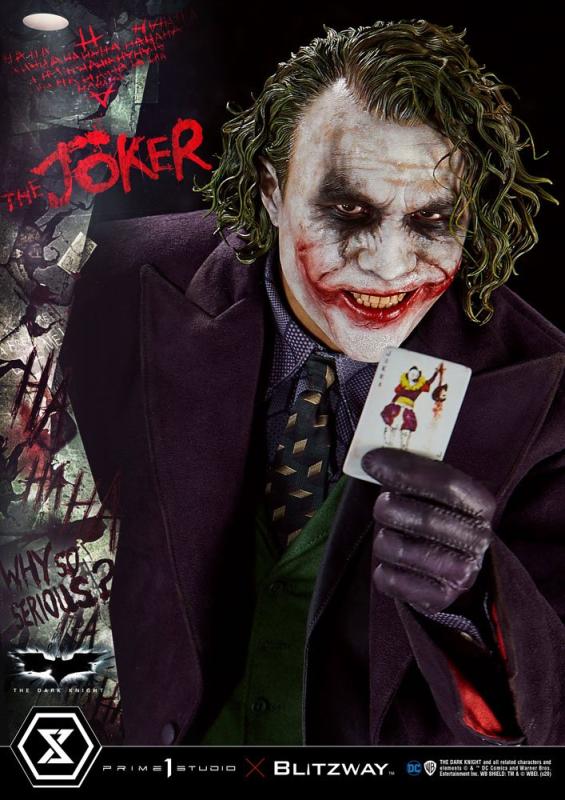 The Dark Knight Statue 1/3 The Joker Bonus Version 72 cm