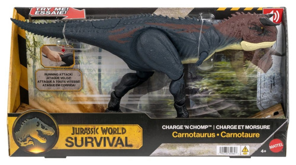 Jurassic World: Survival Action Figure Charge 'N Chomp Carnotaurus 5