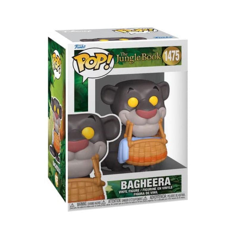 The Jungle Book POP! Disney Vinyl Figure Bagheera w/basket 9 cm