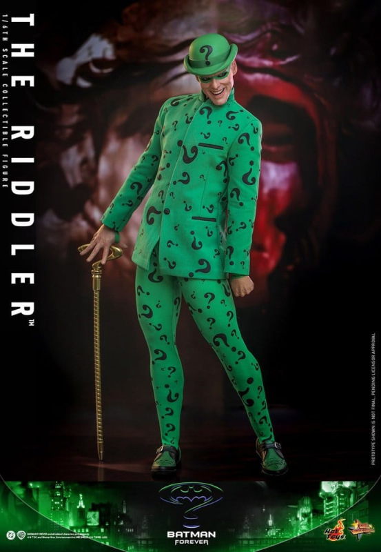 DC Comics Batman Forever Movie Masterpiece Action Figure 1/6 Riddler 31 cm 2