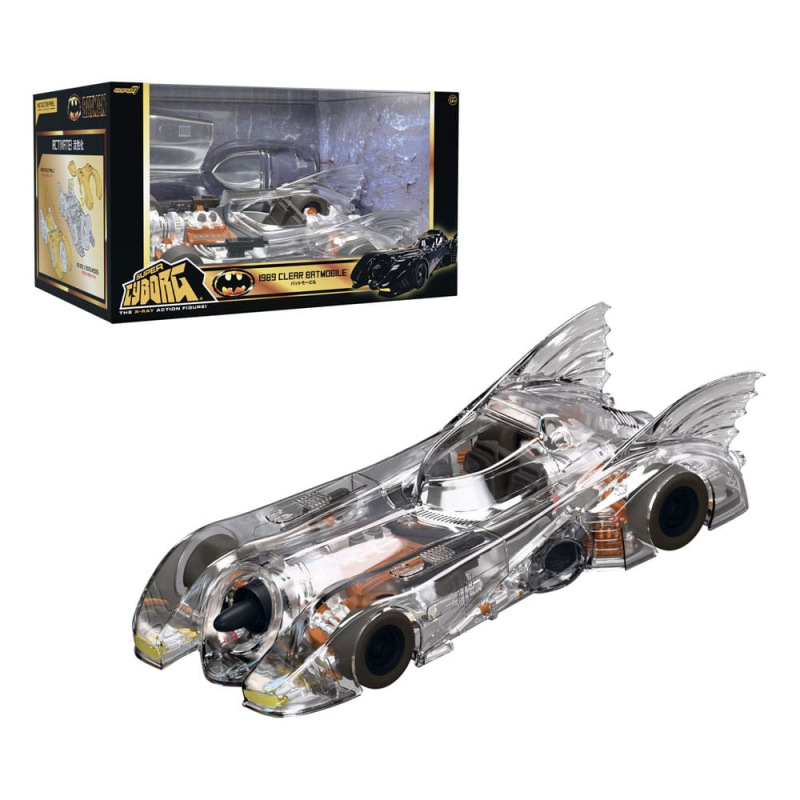Batman 1989 Super Cyborg Vehicle Batmobile 1989 (Clear) 35 cm 5