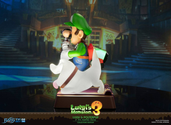 Luigi's Mansion 3 PVC Statue Luigi & Polterpup Collector's Edition 23 cm 6