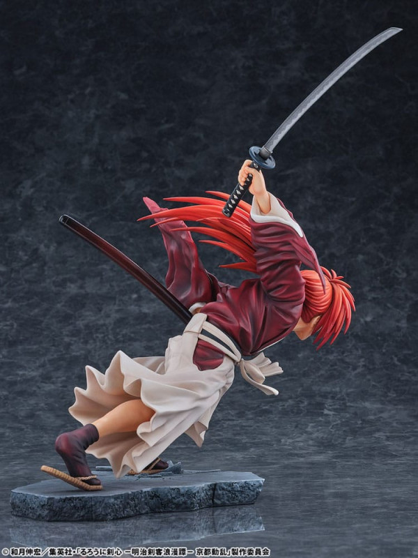 Rurouni Kenshin: Meiji Kenkaku Romantan Kyoto Douran PVC Statue 1/6 Kenshin Himura Amakakeruryuunohi 7