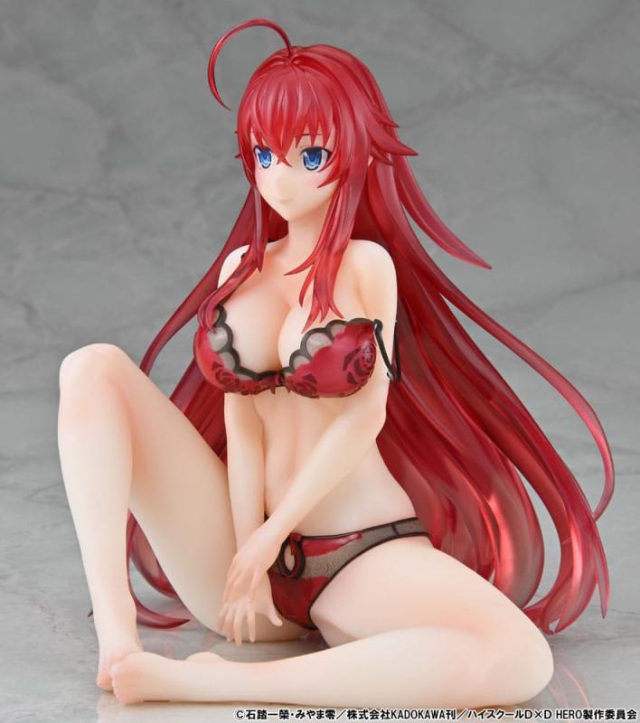 High School DxD HERO Statue 1/6 Rias Gremory Lingerie Ver. 15 cm