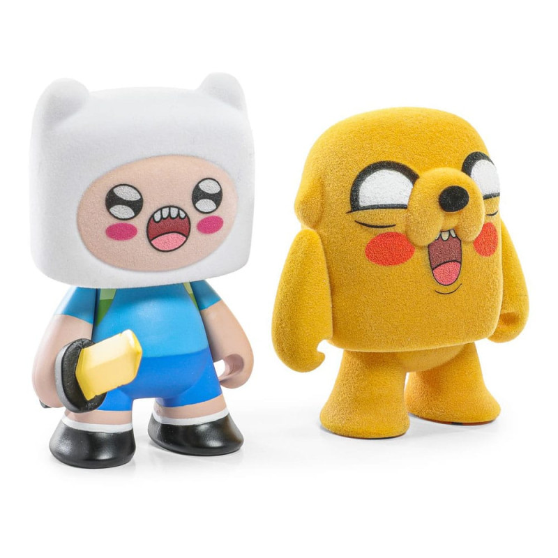 Adventure Time Mini-Figure 2-Pack Finn & Jake Flocked 7 cm 2