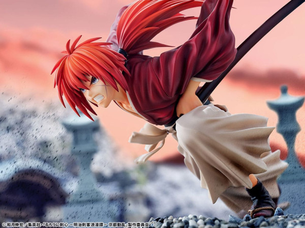Rurouni Kenshin: Meiji Kenkaku Romantan Kyoto Douran PVC Statue 1/6 Kenshin Himura Amakakeruryuunohi 1