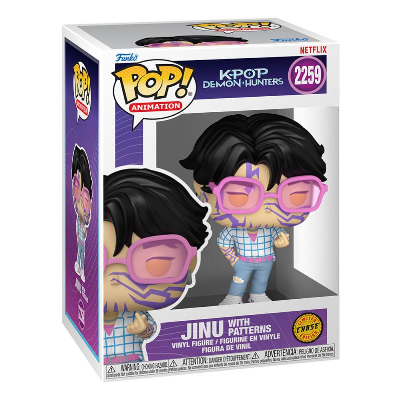 KPop Demon Hunters POP! Animation Vinyl Figures Jinu w/Chase 9 cm Assortment (6) 3