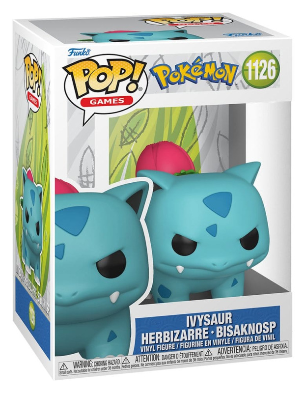 Pokémon POP! Games Vinyl Figure Ivysaur 9 cm 1