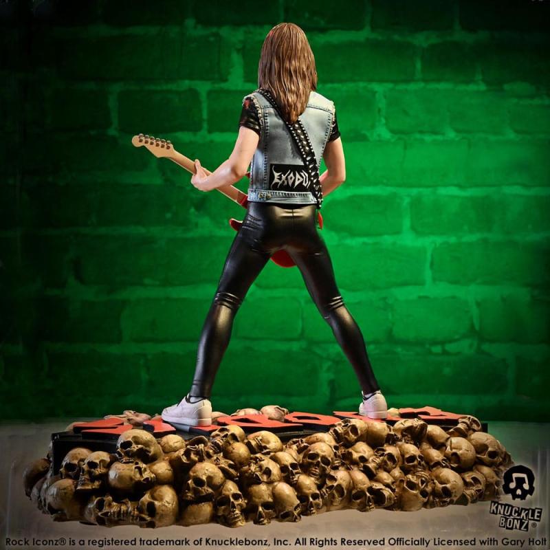 Exodus Rock Iconz Statue 1/9 Gary Holt 22 cm 4