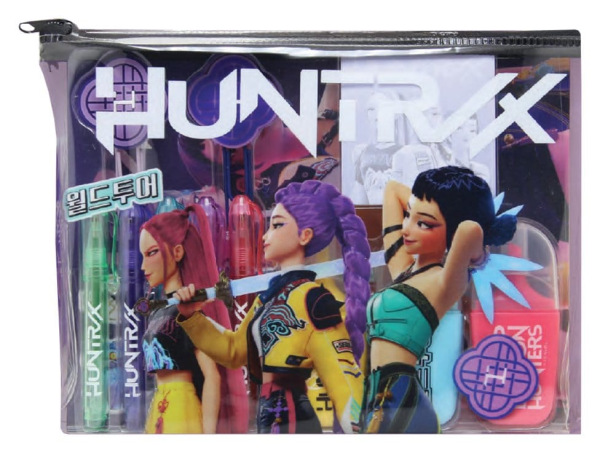 KPop Demon Hunters Stationery Set 10-Pack Huntr/x