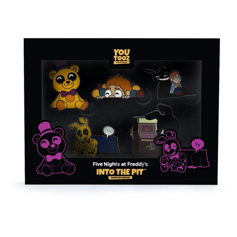 Five Nights at Freddy's Enamel Pins Set Into the Pit 3 cm (6)